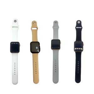 NWOT Apple Watch silicone bands 42/44 MM Set of 4